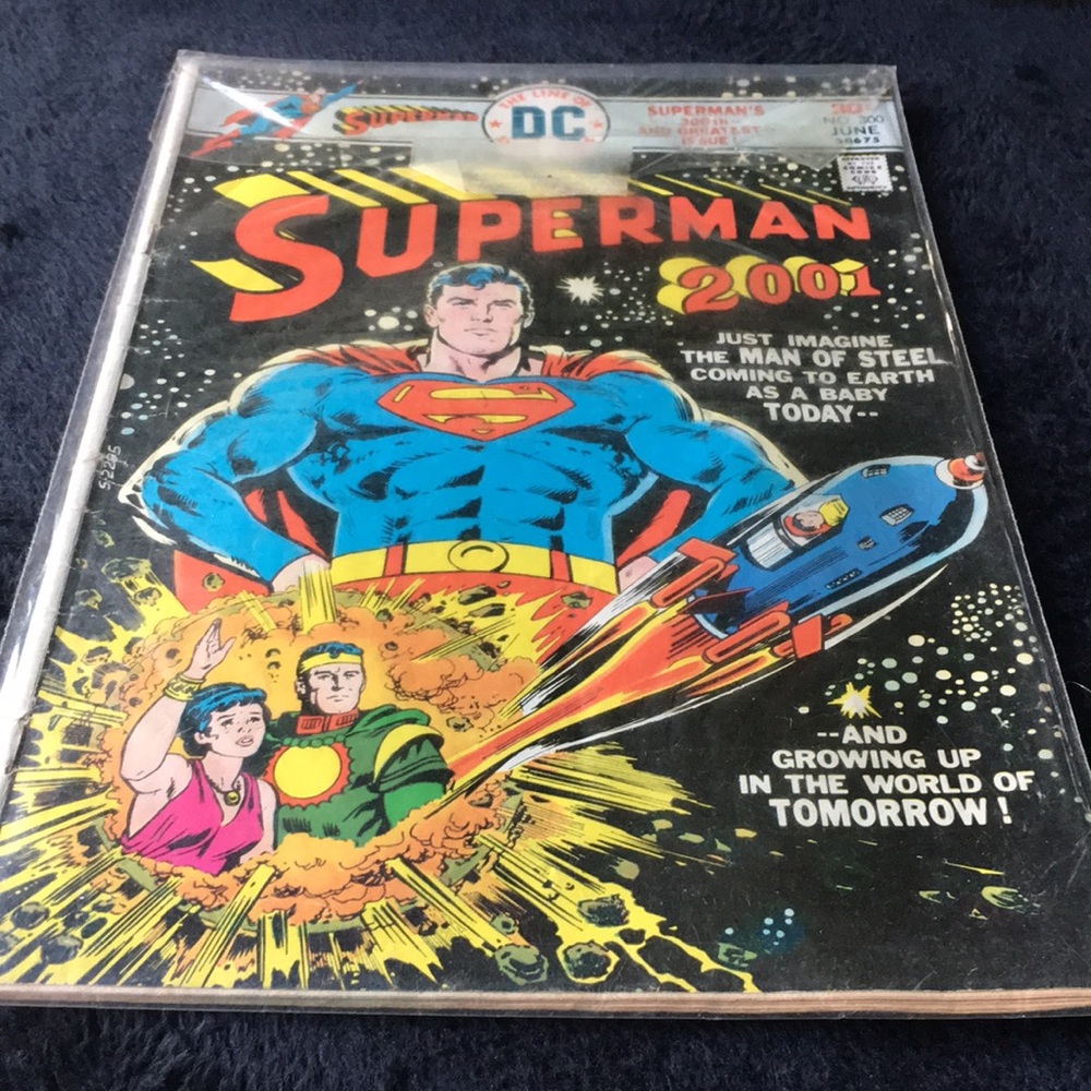 DC Comics vintage June 1976 Superman comic book